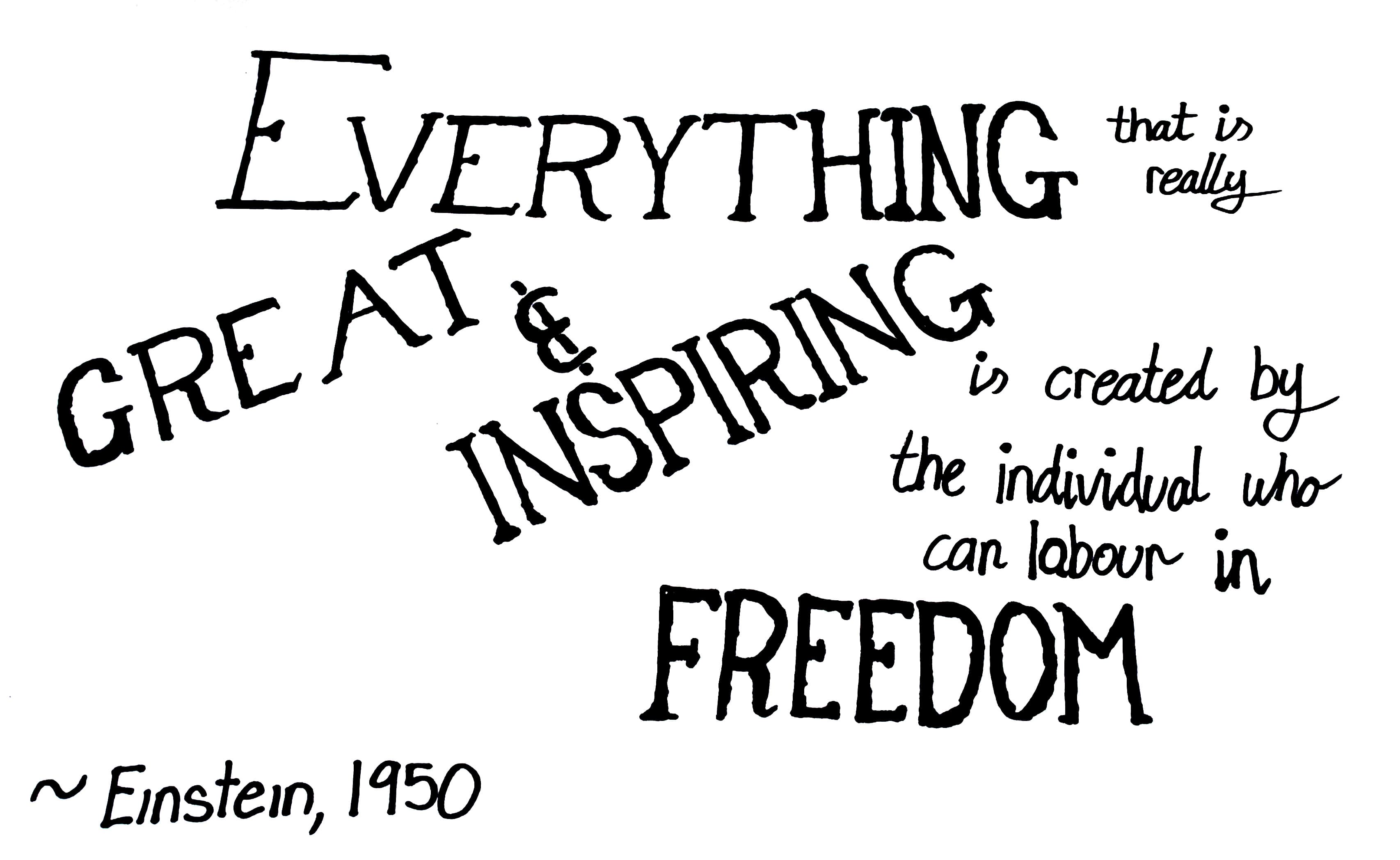 on Inspiration over Imposition
